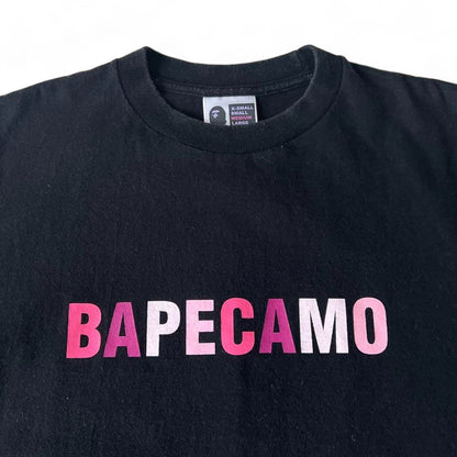 A Bathing Ape (BAPE) - M 2006 Camo Pink Bapehead Black