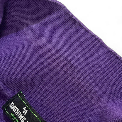 A Bathing Ape (BAPE) - M vintage purple polo shirt bapehead bapesta