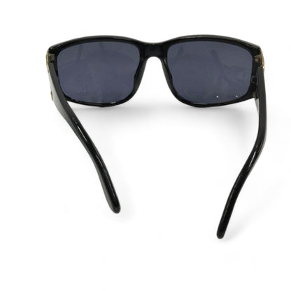 Chanel - vintage sunglasses black CC monogram with box coco