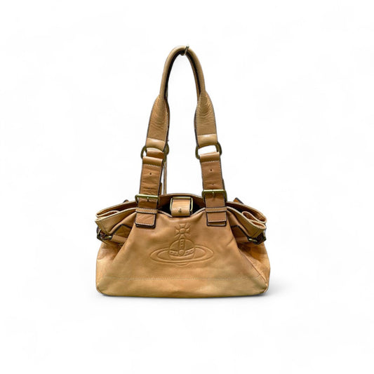 Vivienne Westwood - Deer Leather Handbag Beige Sand