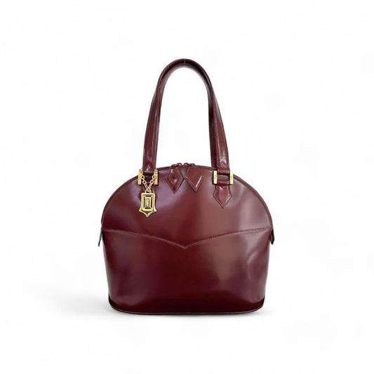 Yves Saint Laurent - Red Handbag Gold Hardware Bordeaux