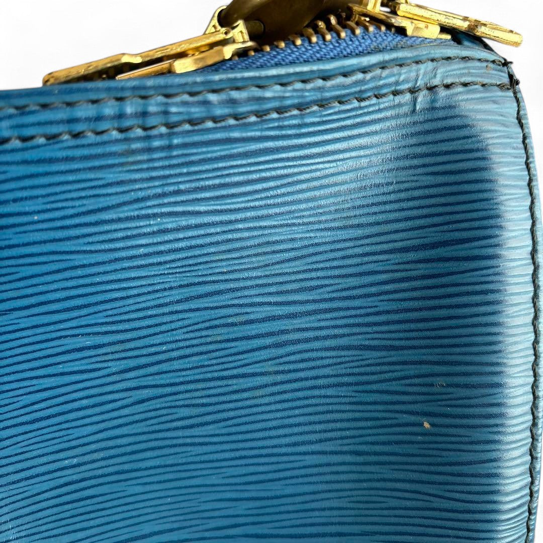 Louis Vuitton - Keepall 50 Light Blue Gold Hardware