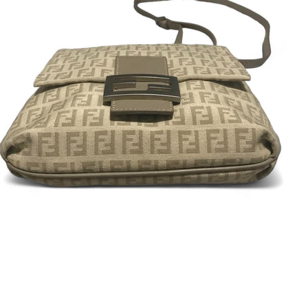 Fendi - Sasoche Shoulder Bag Zucchino Pattern Metal Crossbody