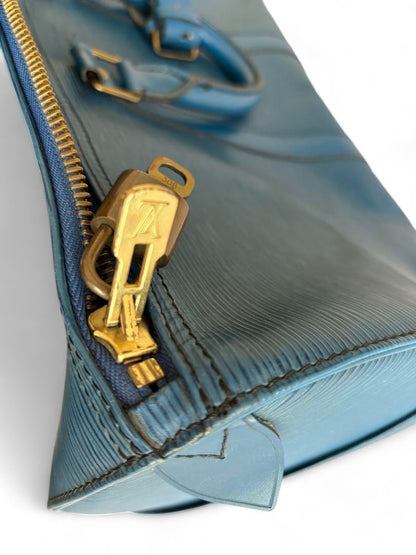 Louis Vuitton - Keepall 50 Light Blue Gold Hardware