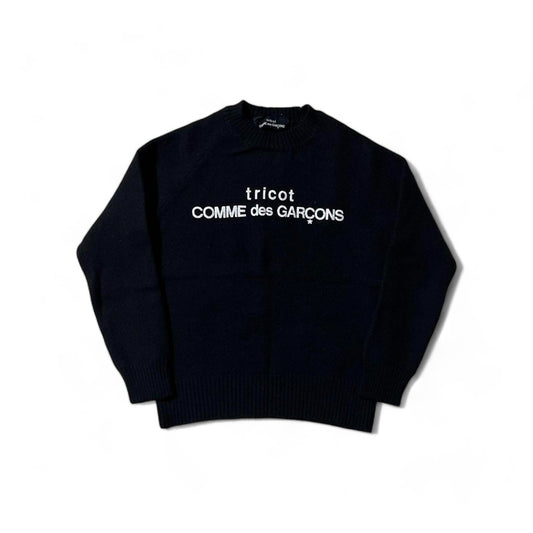 Comme Des Garcons - S AW99 Tricot Knit Sweater Black Vintage