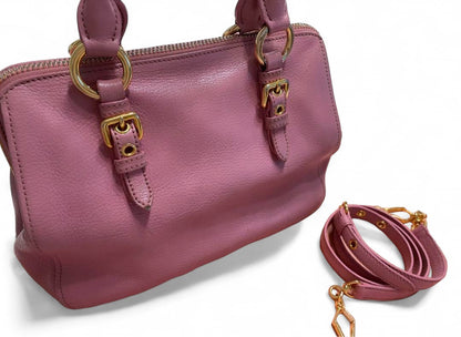 Miu Miu - Madras Pink Handbag Shoulder Bag Leather