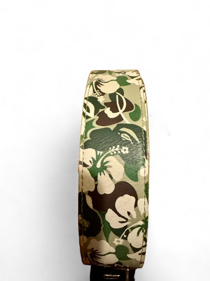 A Bathing Ape (BAPE) - M Flower Camo Belt Green Olive