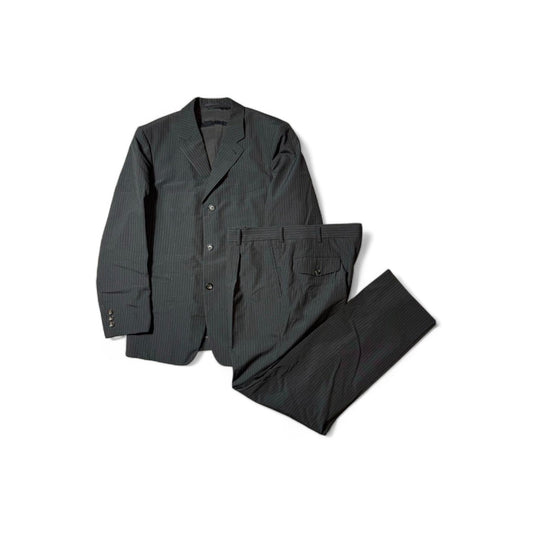 Comme Des Garcons Homme - L AW2003 vintage black stripe suit